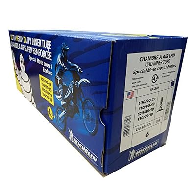 Michelin Chambre à air moto Michelin 19 UHD TR4 (100/90-19, 110/90-19, 120/80-19 et 130/70-19)