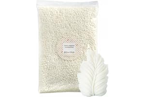 GRAN VELADA Cire végétale moulable de colza pour bougies naturelles et végétaliennes, haute dureté et consistance, point de fusion 52, 56 °C, idéale pour créer des bougies personnalisées, 1 000 g