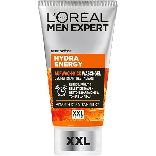 L‘Oréal Men Expert 5in1 Pflegeset Gegen Unreinheiten – Mit Duschgel, Deo, Peeling & Creme