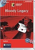 Bloody Legacy: Englisch B2 (Compact Lernkrimi Hörbuch) by Michael Bacon