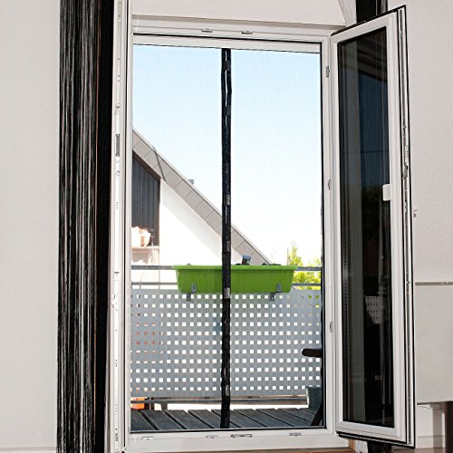 PEARL Selbstschließendes Fliegennetz für Türen, 90 x 210 cm - 3