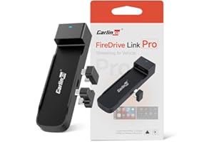Carlinkit FireDrive Link Pro – TV-Stick-zu-CarPlay-Adapter, wandelt kabelgebundenes CarPlay in HDMI um, unterstützt kabelloses CarPlay & Android Auto, behält OEM-Steuerung & Mikrofon bei