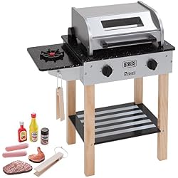 Howa - Barbecue Enfant Max avec Accessoires en Bois 4821