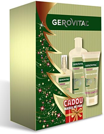 Gerovital Nourishing Gift Pack, Shampoo + Hair Mask + Nourishing Oil