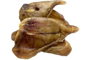 MALTBYS' STORES 1904 LTD Premium Quality Large Pigs Ears (Pack of 20) Natural Dog Treats Chews