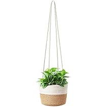 Macramé Bloemenhanger - Boho-plantenhanger - Hangpot Voor Planten Houder Plantenhanger Hangmand Voor Binnen En Buiten Plafond Balkon Wanddecoratie