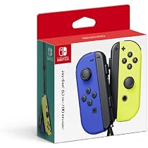 Nintendo Blue/Neon Yellow Joy-Con (L-R) - Switch (Japan Import