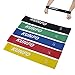 Produktbild kunfo Widerstand Loop Bands – Set von 5 Premium Übungs Bands – Beste Loop Bands für die Verbesserung Beweglichkeit und Kraft, Yoga, Pilates oder für Verletzungen Rehabilitation – geeignet für Damen und Herren – Workout Equipment für Yoga Crossfit Fitness Pilates Stärke Physikalische Therapie Mobilität Rehabilitation – hergestellt aus natürlichem Latex Material