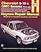Produktbild Chevrolet S-10 & GMC Sonoma Pick-ups (Haynes Repair Manual)