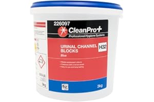 LONDON GROCERY CleanPro+ Blue Urinal Channel Blocks H32 3kg x 1