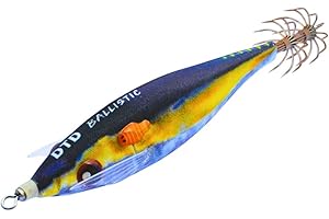 DTD Squid Fishing - Esca balistica luminosa, pesce reale 3.0B