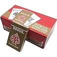 Bonus Bridge Playing Cards 1 Case (144 Decks)