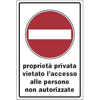 Cartelli segnaletica adesivi Pubblicentro riservato