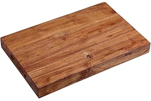 KESPER | Tabla de cortar y trinchar, material: madera de acacia, dimensiones: 38,5 x 25 x 4 cm, color: marrón, natural | 29752