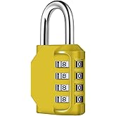 Combination Padlock, Diyife Waterproof Locker, 4 Digit Security Padlock | Waterproof, Robust, 4 Digit Code, Suitable for Lock