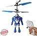 Produktbild Fliegender Transform-Roboter (blau) Hubschrauber,Superheld-Einfach zu Steuern mit Fernsteuerung oder per Handsteuerung!Das Spielzeug für Jung und Alt!Der Megaspaß auf jeder Party!Flugspiel,Astronaut