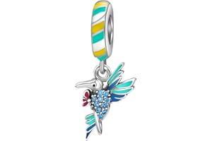 BIZK Holiday Charm Pendant Women's for Bracelet 925 Sterling Silver Charm Bead Pendant for European Bracelets and Necklaces