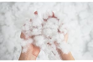 Babyline Relleno Copos Microfibra. Tacto Suave, Algodón de Relleno, Guata Hipoalergénica, Lavable, 100% Nacional. Poliéster.100%. (5 Kilos)