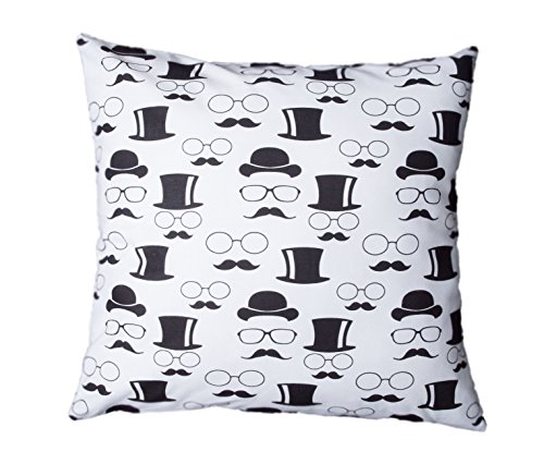 Cushion cover Cushion 80 x 80 cm Mustache Moustache