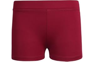 Freebily Enfant Fille Shorts de Sport Gymnastique Fille Microfiber Hot Pantalon Court Extensible Mini Shorts Tutu Danse Gym Âges 2-16 Ans