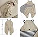 Highdas Cute Cartoon Shaped Multi-function Soft Fleece Baby Newborn Infant Swaddle Blanket Wrap Stroller Sleeping Bag