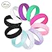 Produktbild Silicone Rings 10 PCS dünner dauerhafter bequemer antibakterieller Gummiring Paar Ring breiter schmaler Art 2.7mm Silikon Glitter Ring im Freien