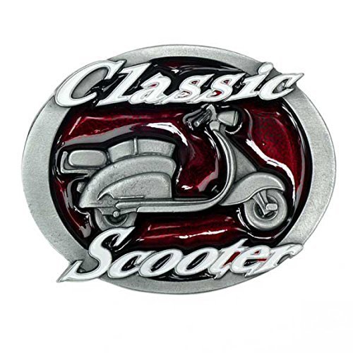 Preisvergleich Produktbild Buckle Classic Scooter, Vespa, Motorroller, Gürtelschnalle