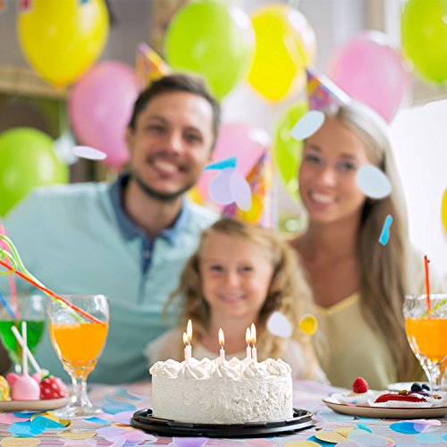 Outus 1 Zoll Papier Konfetti für Baby Dusche Braut Dusche Party Dekoration, 10000 Stück, 5 Farben - 6