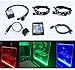 Price comparison product image Wigbow Full Kit RGB 5050 SMD 2pcs 18leds 30cm LED Strip Light with 24 key Remote Controller for Desktop PC Computer Mid Tower Case