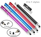 ¿QUÉ ES LA NUEVA UPGRADED? - Comparación con la versión anterior, la Stylus Nuevo aumentado añadida una punta de goma de 6 mm en el otro extremo, una tapa de metal añadido, cambiado a una alta calidad y un clip flexible.