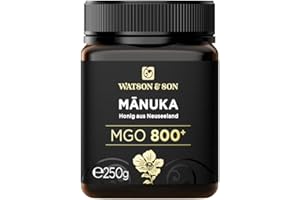 Watson & Son Manuka Honig MGO 800+ 250g | Premium Qualität aus Neuseeland