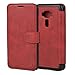 Produktbild Asuz ZenFone 3 Hülle,Asus ZenFone 3 Tasche,[Handyhülle][Wallet Case][Lederhülle] Mulbess Ledertasche im Bookstyle für Asus ZenFone 3 5.2 Zoll Cover Wein Rot