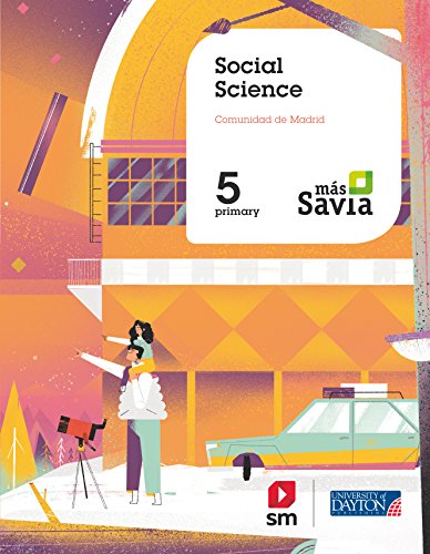 Social science 5 Primary Más Savia Madrid