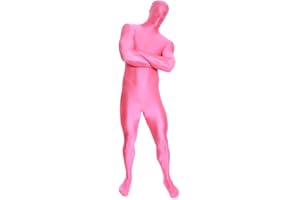 MORPHSUITS Morphsuit Full Body Costume - Pink, L | Original Bodysuit for Adults & Kids | Super Stretch Suit Great for DIY Party Outfit | Halloween, Cosplay, Fancy Dress | For Men & Women