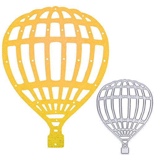 Amazingdeal365 Balon Metall Form Schablonen Schneiden DIY Dekor Sammelalbum Karten Buchzeichen Lesezeichen als Geschenk für Freunde Geburtstag Kinder,Kindergarten Hobby Schule Handarbeit Unterricht usw. Ein tolles Geschenk! - 8