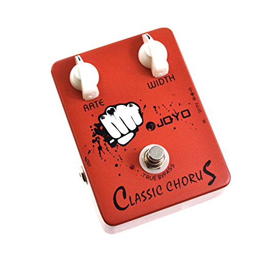 Joyo JF-05 - Pedal de efecto chorus para guitarra (batería zinc carbono)