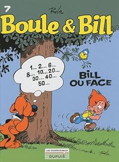 jaquette livre Boule & Bill, Tome 7 : Bill ou face