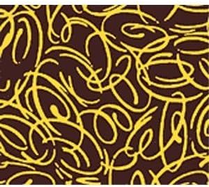 Pfeil &amp; Holing Chocolate Transfer Sheet - Threads - Gold by Pfeil &amp; Holing
