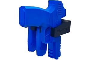 VlaMiTex H1 Pistola Rack Supporto Armi Portapistole e Riviste Portaoggetti Pistola Magnetico/con Viti