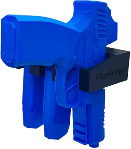 Supporto Magnetico Per Pistola E Caricatori MiOYOOW – Magneti Al Neodimio Tripla Forza, Montaggio Senza Fori, Per Cassaforte, Auto E Armadietti