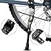 Produktbild Yododo Fahrradständer, Faltbarer Fahrrad Seitenständer Einstellbarer Universal Fahrrad Ständer mit Anti-Rutsch Gummi Fuß Aluminiunlegierung für Mountainbike, Rennrad, Faltrad,Fahrräder