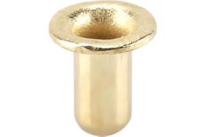 Mumusuki Brass Hole Bee Frame Eyelets, Bee Hive Beehive Brass Nest Frame Eyelets Beekeepers Beekeeping Tools(1000pcs)