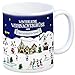 Produktbild trendaffe - Bad Griesbach im Rottal Weihnachten Kaffeebecher mit winterlichen Weihnachtsgrüßen - Tasse, Weihnachtsmarkt, Weihnachten, Rentier, Geschenkidee, Geschenk