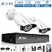 Produktbild A-ZONE 2 Kanals Überwachungskamera Set 4CH Video Recorder mit CCTV Kamera 2 x 1.3MP AHD Außen/Innen mit Bewegungsmelder, mit Festplatte 1TB mit Aufzeichnung