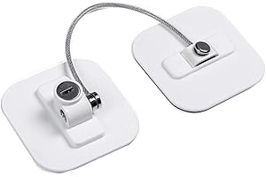 Dciustfhe Fridge Lock,Refrigerator Locks,Freezer Lock with Key for Safety,Locks to Lock Fridge and Cabinets-1Pack