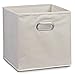 Produktbild Schrankkorb Regalkorb Stoffbox Vlies in beige 32x32x32cm für IKEA Kallax expedit Dröna und anderen Farben zum auswählen