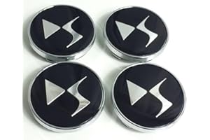 DADYM 4 Tappi Coprimozzo per DS 7 DS7 Crossback 2017-2022 60mm Fregi Cerchi in Lega Coprimozzo Copertura Centrale Della Ruota per Cerchioni Copertura Antipolvere