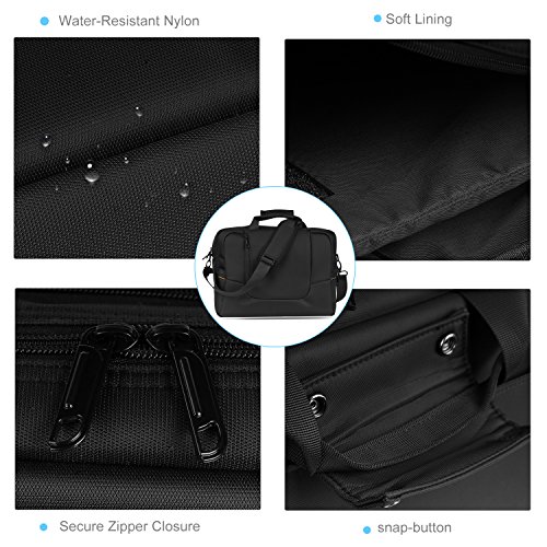 MoKo Laptoptaschen - Notebook Computer Messenger Bag Business Aktentasche wasserdicht Handtasche Tragetasche Koffer Sleeve f  r ACER  ASUS  HP  Samsun