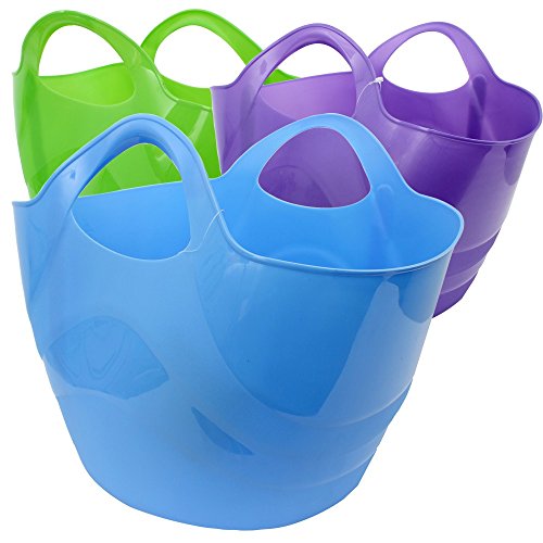 Einkaufskorb Flexi Wanne Korb Universalkorb 42 Liter (Lila)