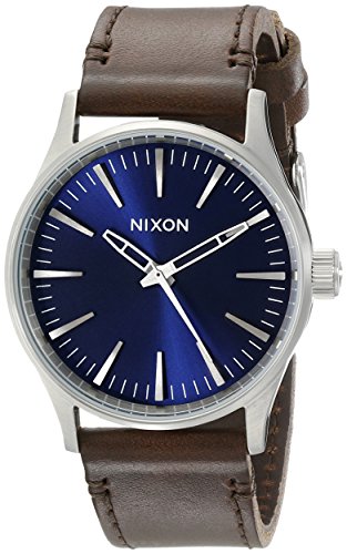 Nixon Herren-Armbanduhr Sentry 38 Analog Quarz Leder A3771524-00 Nixon Herren-Armbanduhr Sentry 38 Analog Quarz Leder A3771524-00
